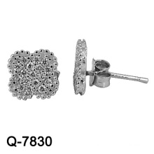 Jóia de prata nova dos brincos da forma do projeto (Q-7830. JPG)